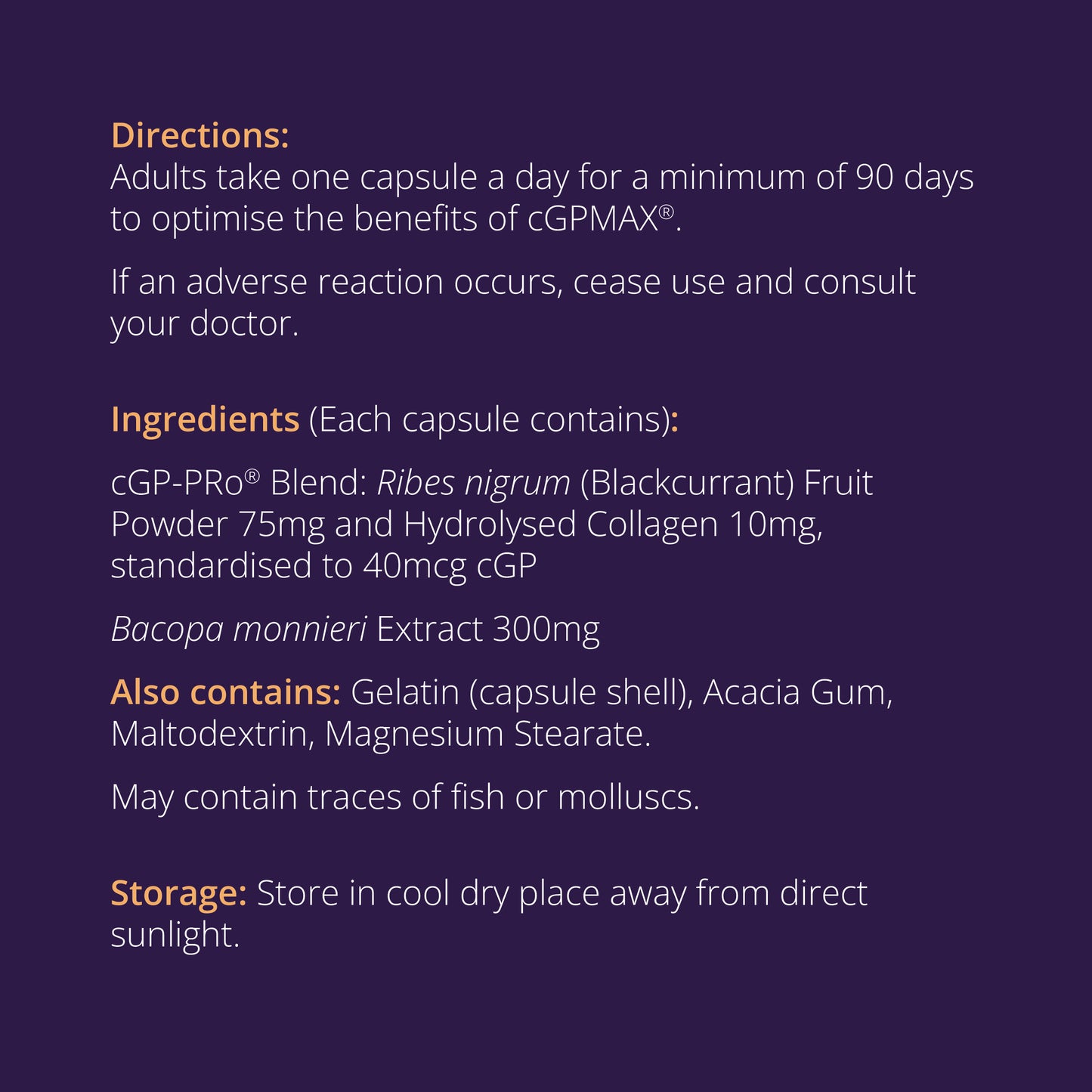 Brain Health Dietary Supplements (Recurring)