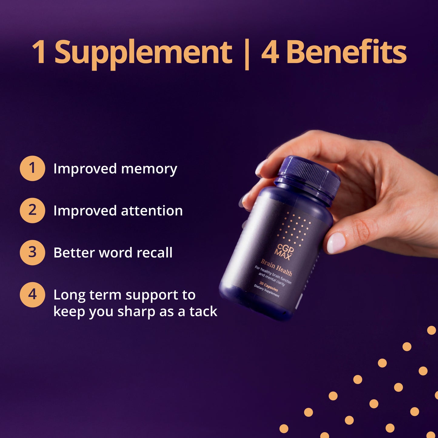 cGPMAX® Brain Health - Subscription