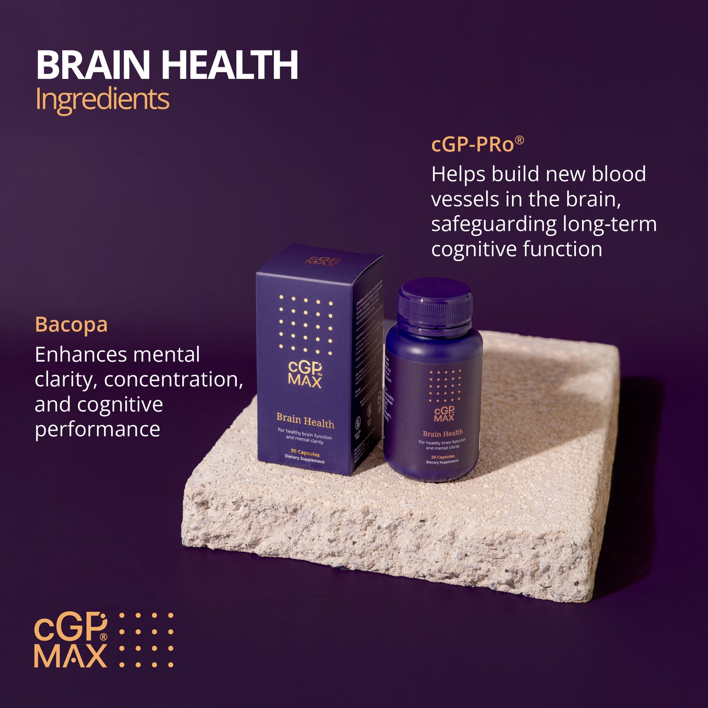 cGPMAX® Brain Health - Subscription